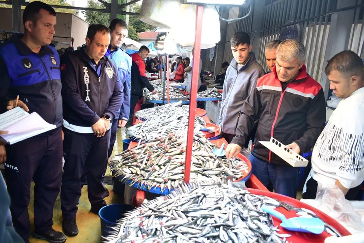 Yenişehir Zabıtası’ndan balık pazarına denetim