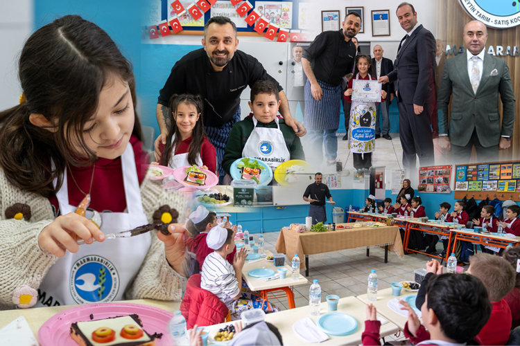 Marmarabirlik minik şeflerle sağlıklı nesiller yetiştiriyor