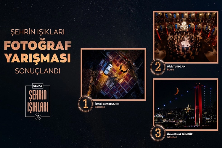 'Şehrin Işıkları Fotoğraf Yarışması'nda kazananlar belli oldu