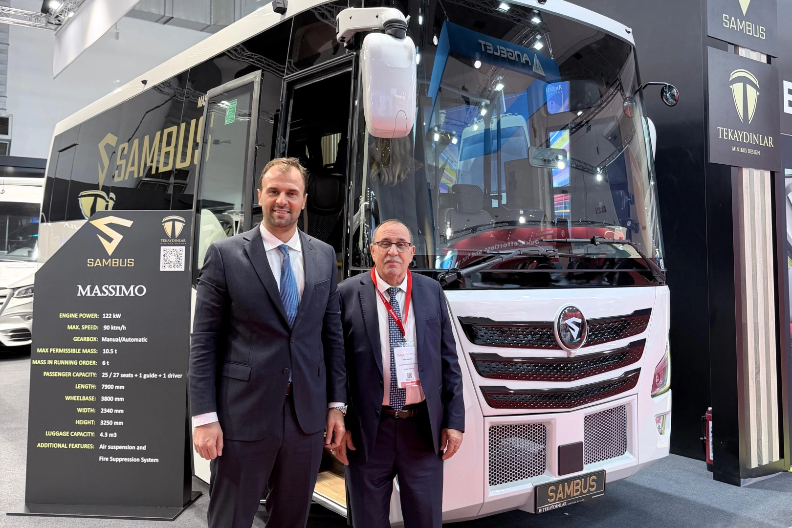 SAMBUS, Busworld Brüksel’de tanıtıldı