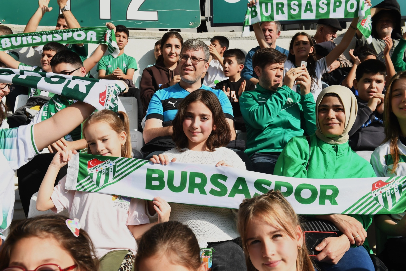 Osmangazi’de 100 çocuk ilk kez Bursaspor maçında