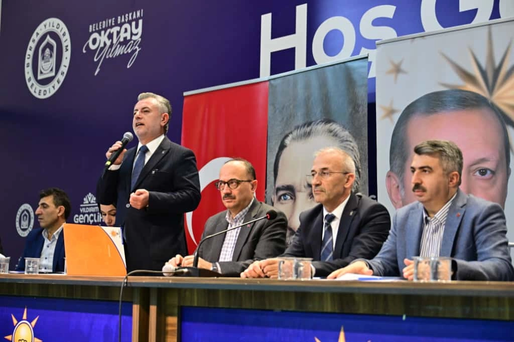 Bursa'da AK Parti Yıldırım 71 mahallede danıştı
