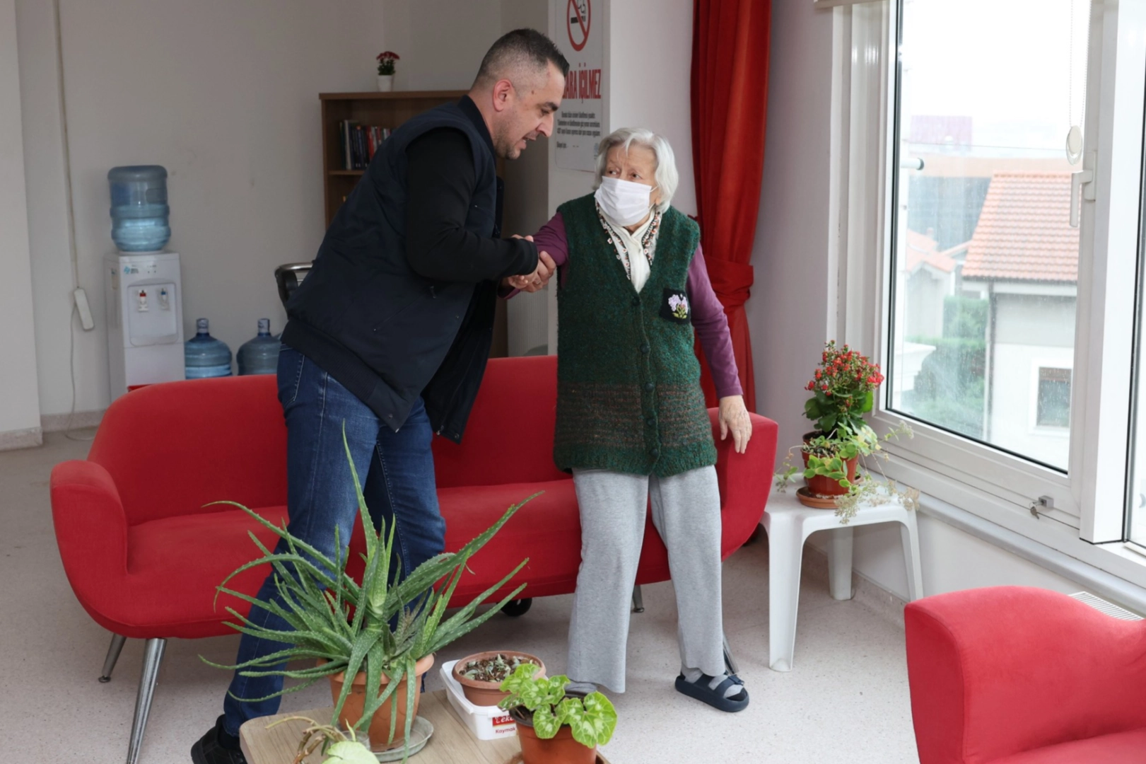 Nilüfer’de huzurevinde afet tatbikatı