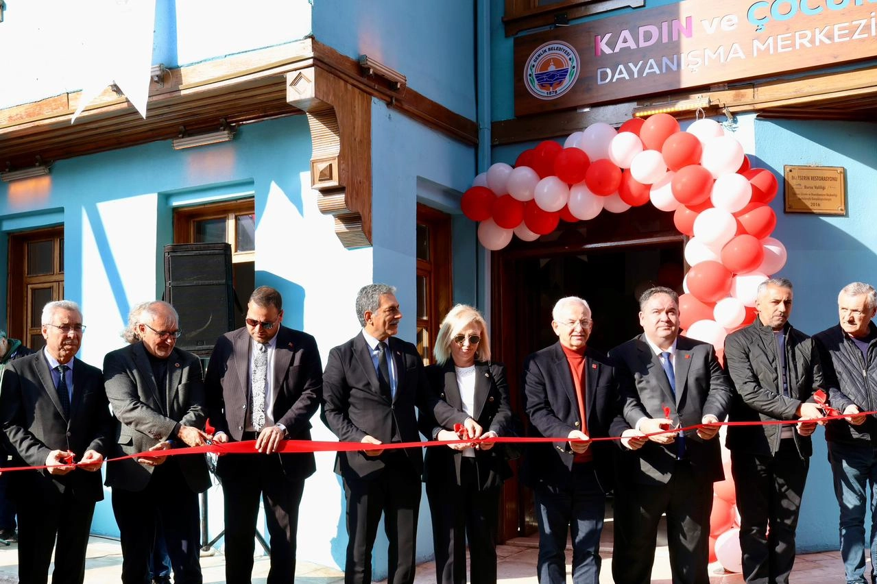 Gemlik’te 'Kadın ve Çocuk Dayanışma Merkezi' açıldı