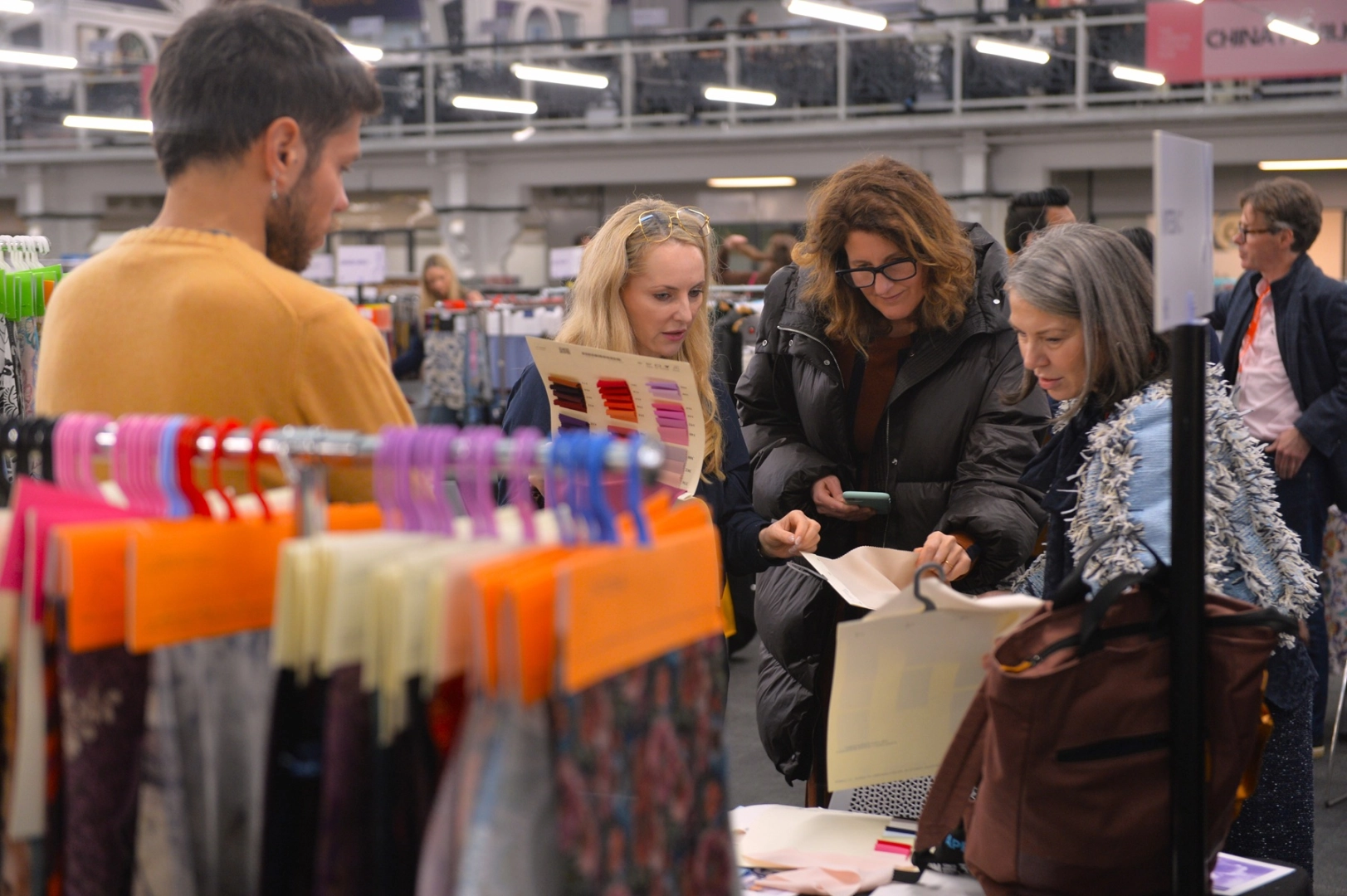 Giysilik Kumaş UR-GE üyeleri The London Textile Fair’de