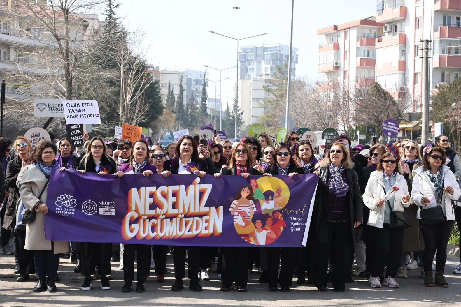 Nilüfer'de 8 Mart etkinlikleri ″Eşitlik Ses İster Biz Buradayız″ sloganıyla başlıyor
