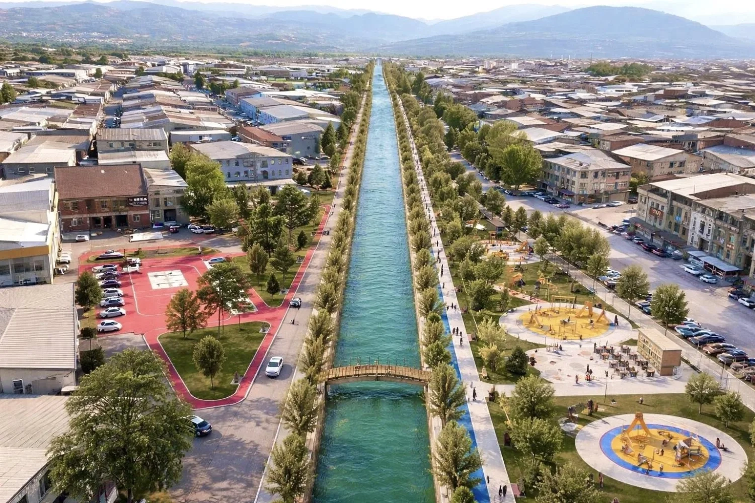 Kanal İnegöl'de 2. etap şekilleniyor