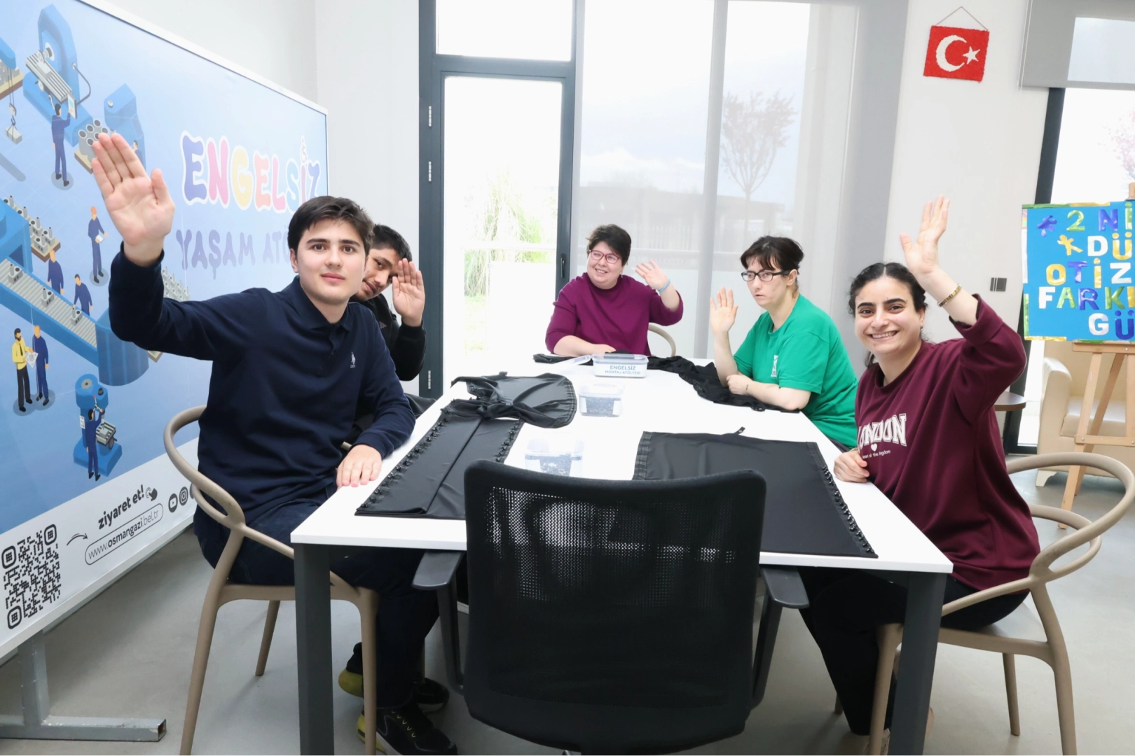 Osmangazi'de engelleri kaldıran atölye