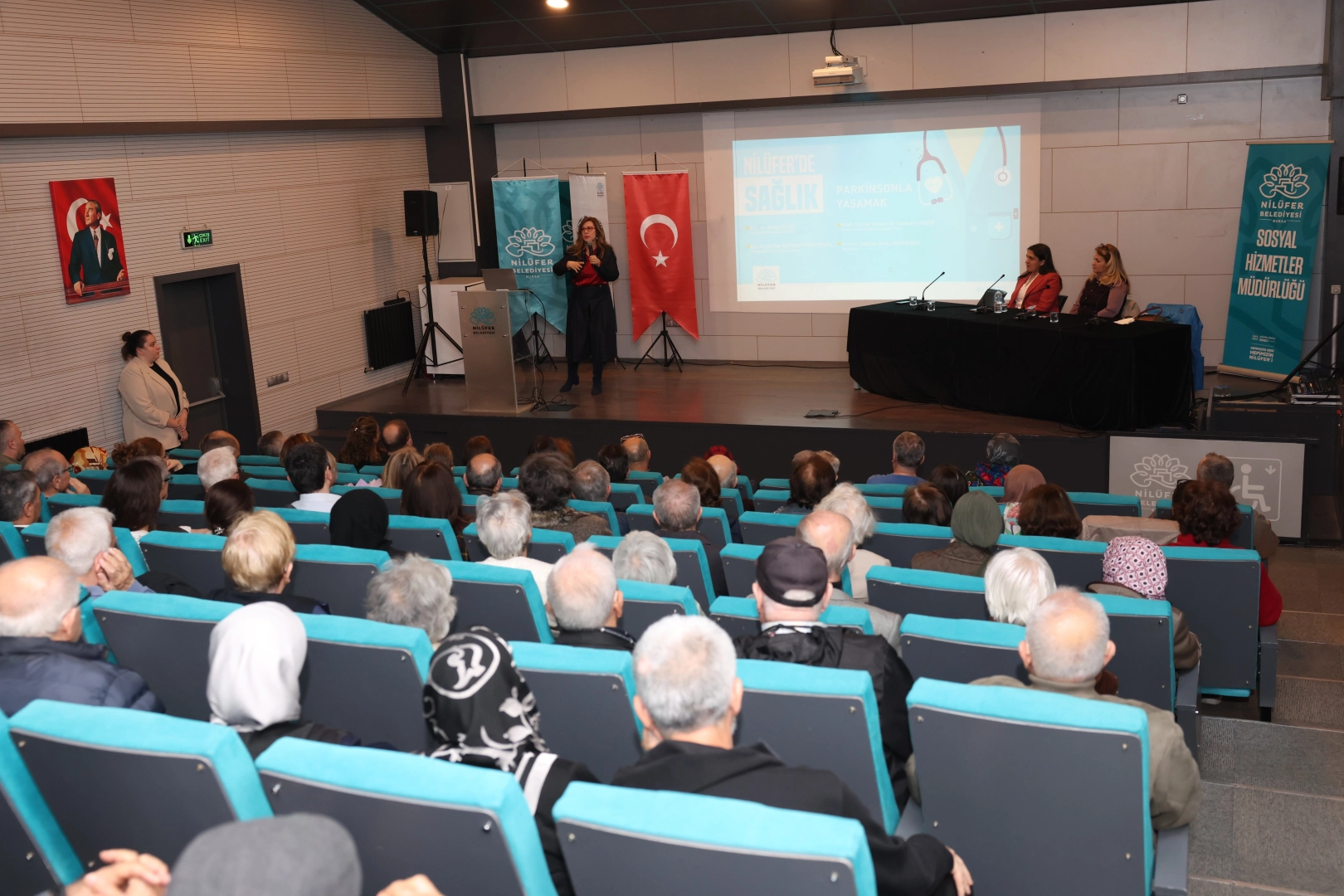 Nilüfer’de ‘Parkinsonla Yaşamak’ masaya yatırıldı