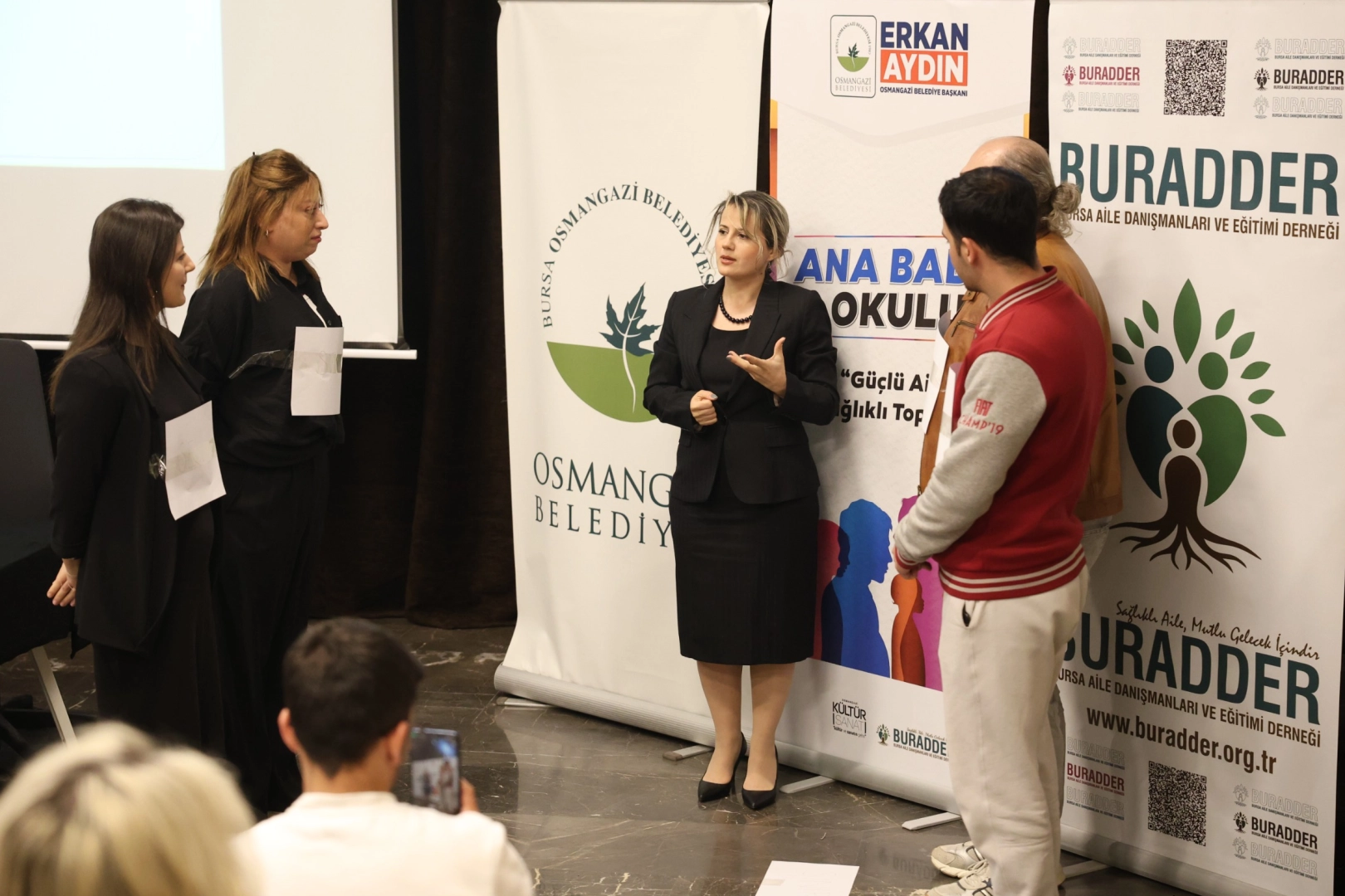 Osmangazi'de Ana Baba Okulu’nda aile içi şiddet konuşuldu