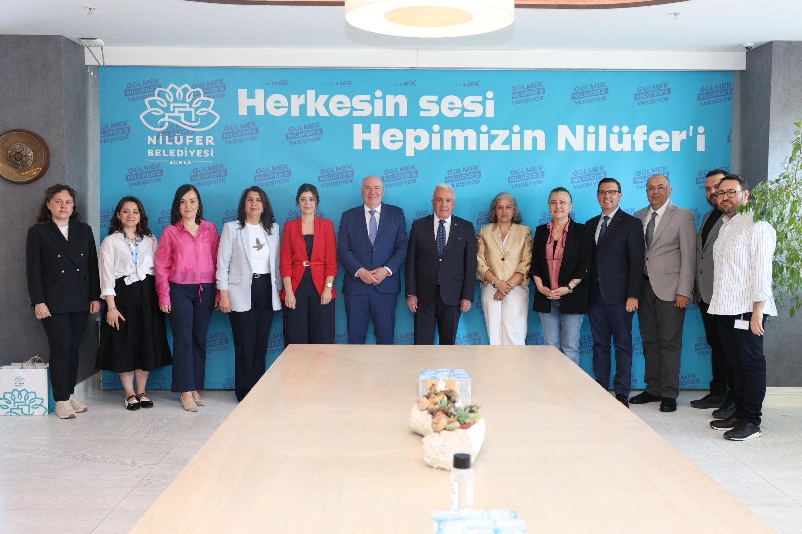Nilüfer, Portekizli kardeşi Castelo Branco heyetini ağırladı