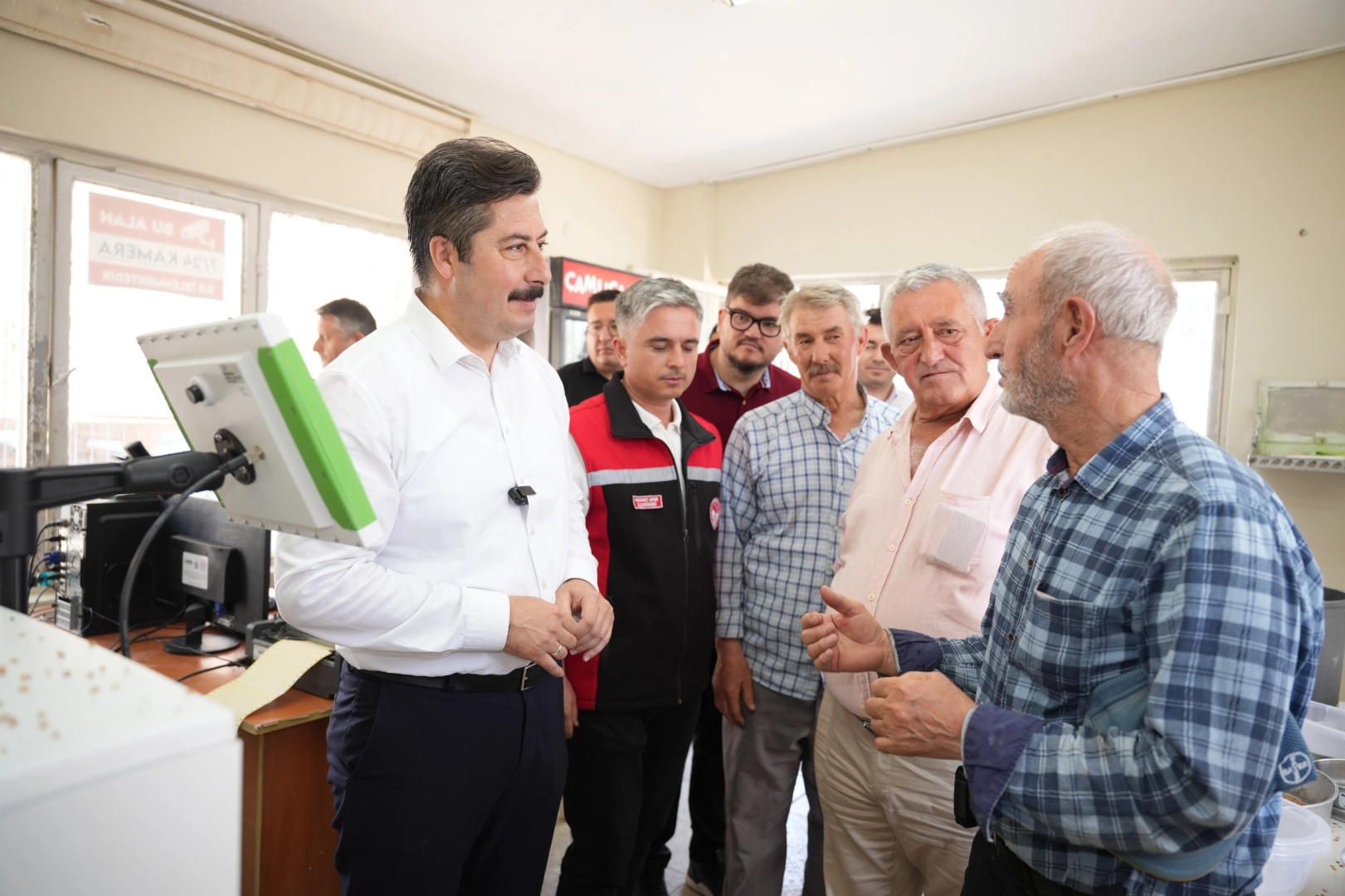 Yenişehir’de buğday alımları başladı