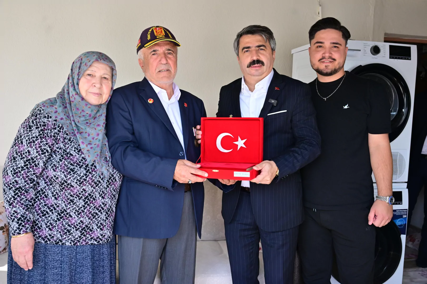 Yıldırım'da Başkan Yılmaz'dan vefa ziyareti