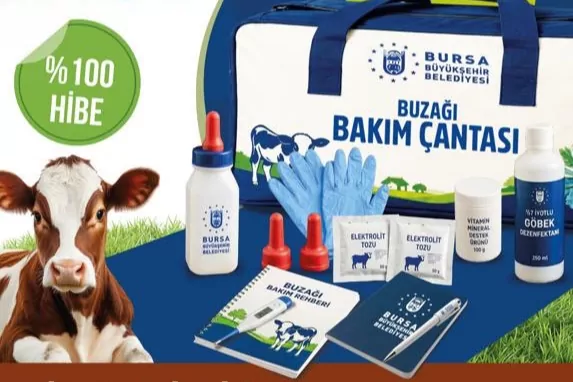 Bursa’da büyükbaş hayvan yetiştiricilerine yeni destek